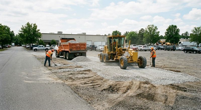 Parking Lot Leveling in Marietta, GA